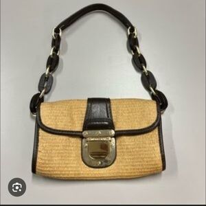 Michel Kors Tan and Brown Purse